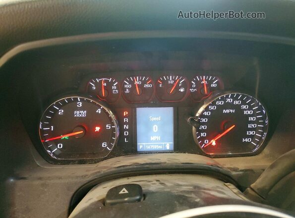 2GCVKNEC6K1229385 2019 CHEVROLET SILVERADO White Սարքավորումների վահանակի տեսք