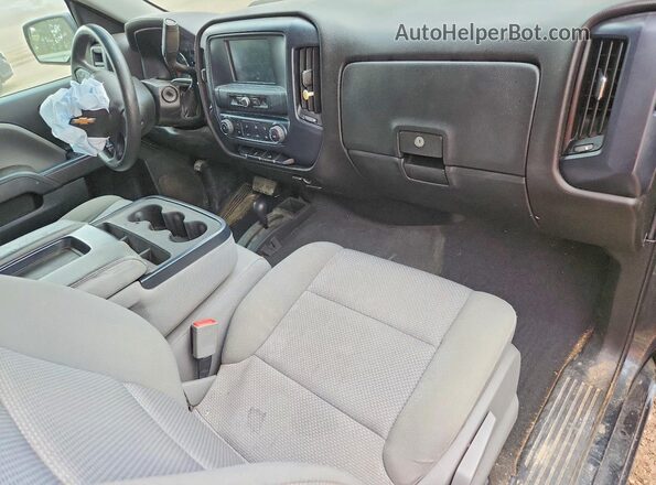 2GCVKNEC7K1182108 2019 CHEVROLET SILVERADO Gray Widok deski rozdzielczej