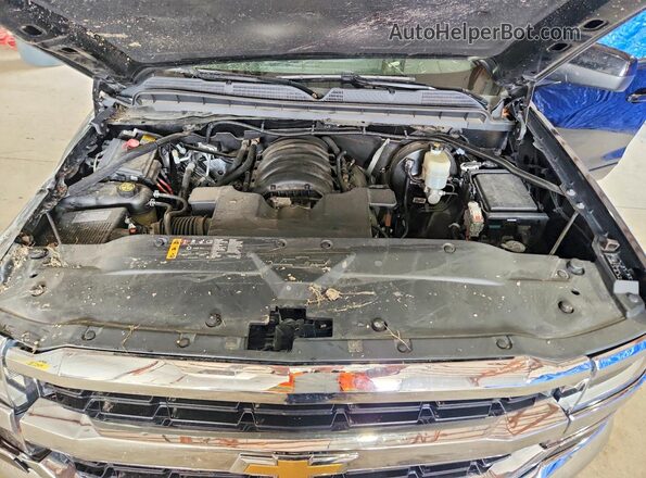 2GCVKPEC0K1127799 2019 CHEVROLET SILVERADO Black უკანა სალონის ხედი
