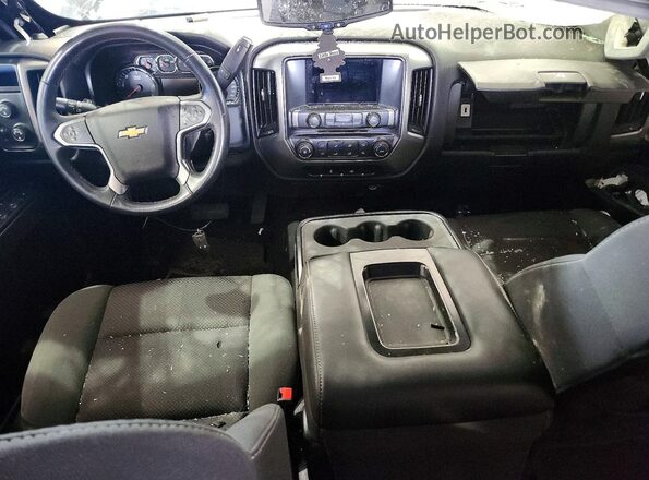 2GCVKPEC0K1127799 2019 CHEVROLET SILVERADO Black წინა პანელის ხედი