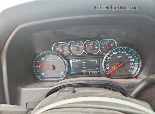 2GCVKPEC0K1186447 2019 CHEVROLET SILVERADO Silver ხელსაწყოთა პანელის ხედი