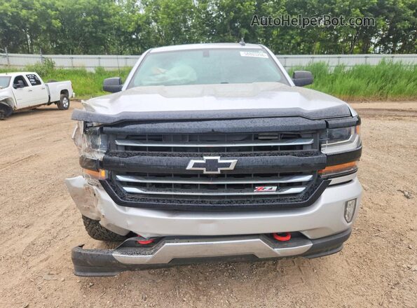 2GCVKPEC0K1186447 2019 CHEVROLET SILVERADO Silver წინა ხედი