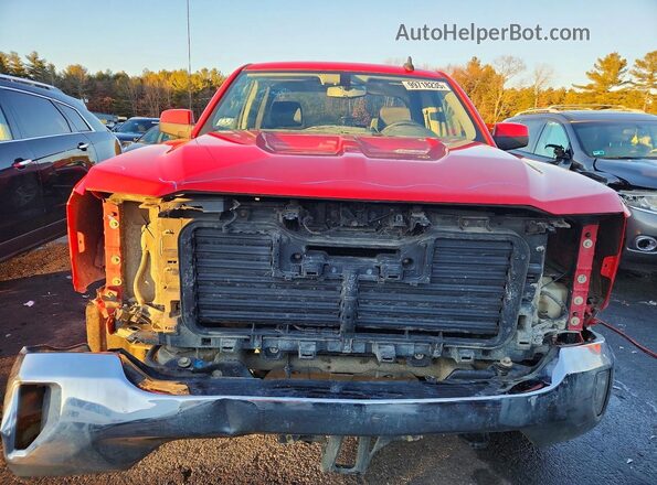2GCVKPEC0K1190689 2019 CHEVROLET SILVERADO Red წინა ხედი