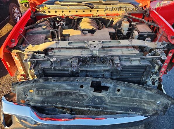 2GCVKPEC0K1190689 2019 CHEVROLET SILVERADO Red უკანა სალონის ხედი