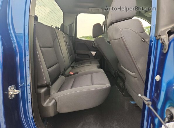 2GCVKPEC0K1204803 2019 CHEVROLET SILVERADO Синий Вид задних сидений