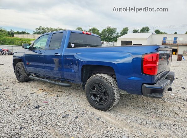2GCVKPEC0K1204803 2019 CHEVROLET SILVERADO Синий Задняя левая четверть