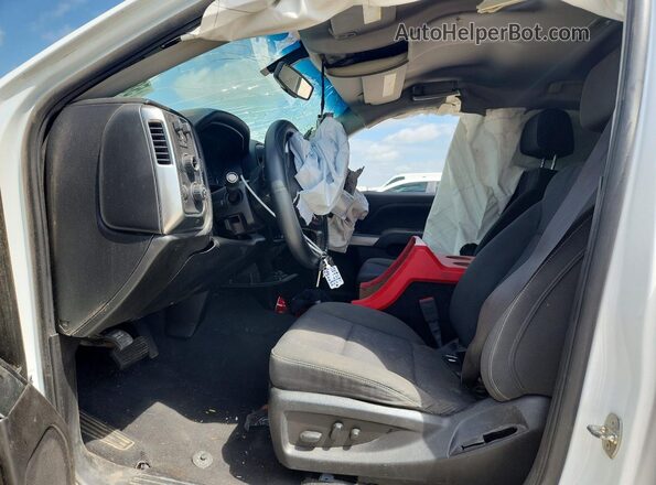 2GCVKPEC1K1127648 2019 CHEVROLET SILVERADO White Սալոնի դիմացի տեսք