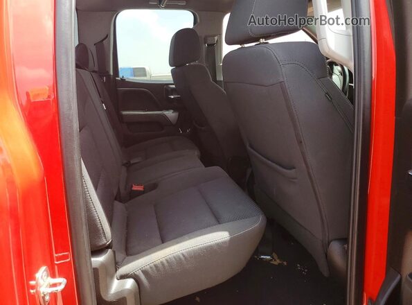 2GCVKPEC1K1145101 2019 CHEVROLET SILVERADO Red Вид задніх сидінь