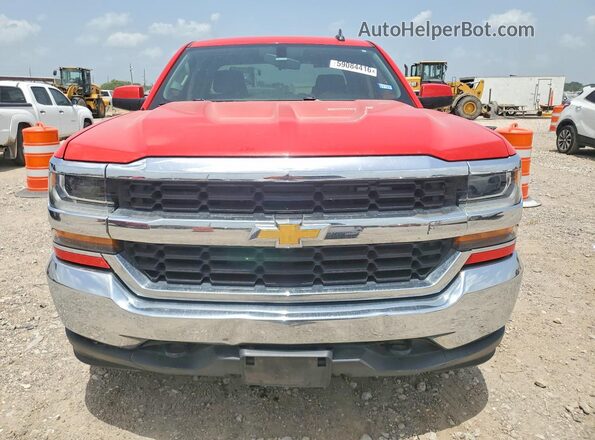 2GCVKPEC1K1145101 2019 CHEVROLET SILVERADO Red Вид спереду