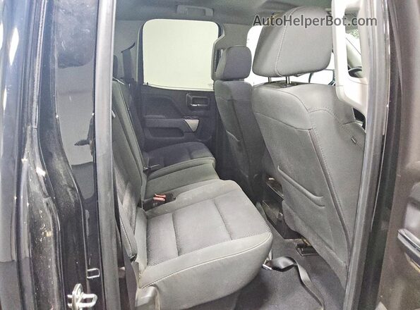 2GCVKPEC1K1204129 2019 CHEVROLET SILVERADO Black Вид задніх сидінь