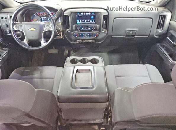 2GCVKPEC1K1204129 2019 CHEVROLET SILVERADO Black Вид панелі приладів