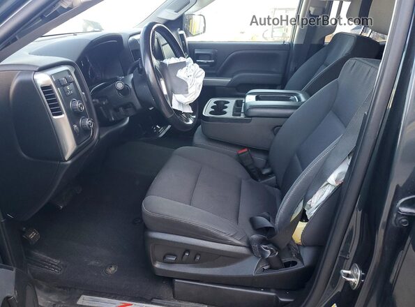 2GCVKPEC2K1119980 2019 CHEVROLET SILVERADO Серый Вид салона спереди