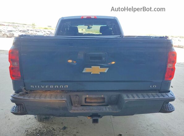 2GCVKPEC2K1119980 2019 CHEVROLET SILVERADO Серый Вид сзади