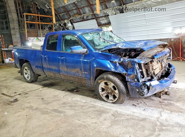 2GCVKPEC3K1230134 2019 CHEVROLET SILVERADO Blue Передня права чверть