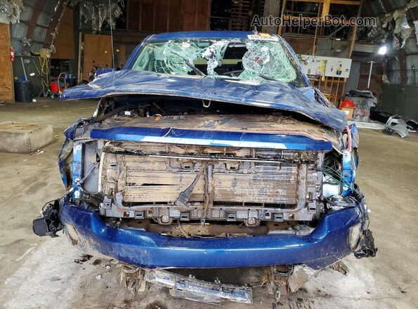 2GCVKPEC3K1230134 2019 CHEVROLET SILVERADO Blue Вид спереду