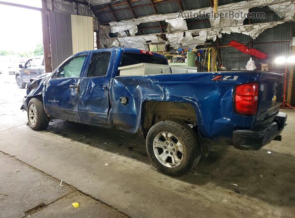 2GCVKPEC3K1230134 2019 CHEVROLET SILVERADO Blue Задня ліва чверть