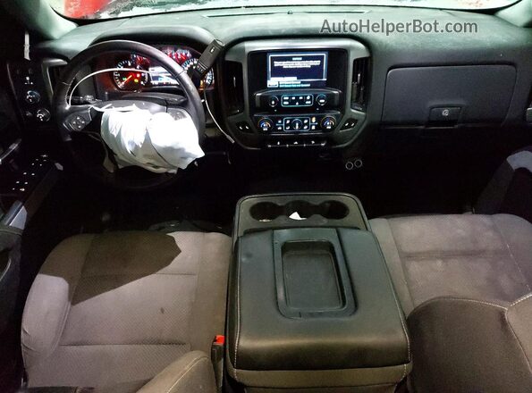 2GCVKPEC7K1119988 2019 CHEVROLET SILVERADO Burgundy Widok deski rozdzielczej