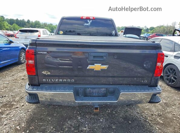2GCVKPEC7K1121191 2019 CHEVROLET SILVERADO Brown Հետևի տեսք
