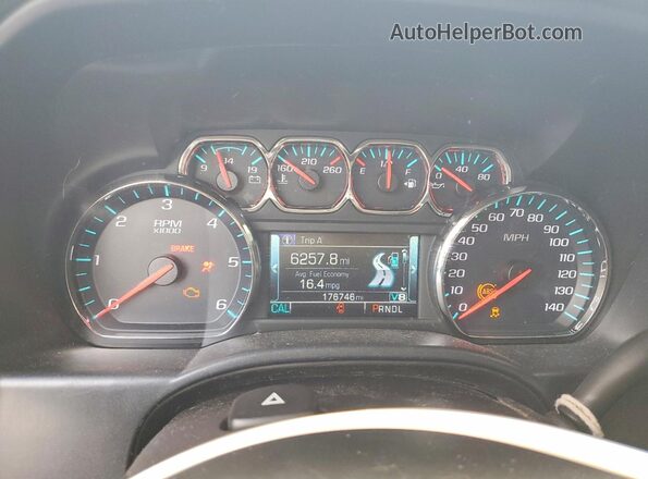 2GCVKPEC7K1121191 2019 CHEVROLET SILVERADO Brown Սարքավորումների վահանակի տեսք