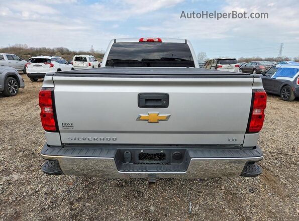 2GCVKPEC7K1140470 2019 CHEVROLET SILVERADO Silver Вид ззаду