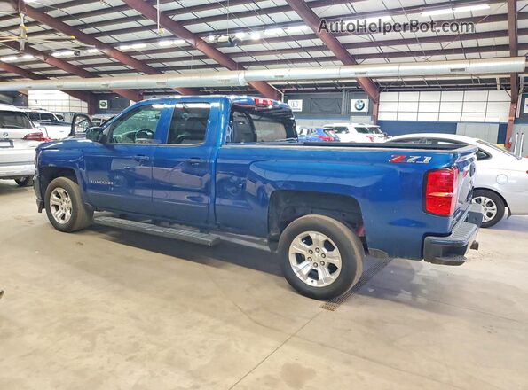 2GCVKPEC8K1126786 2019 CHEVROLET SILVERADO Blue Հետևի աջ