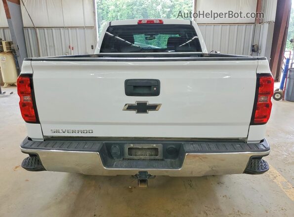 2GCVKPEC8K1129171 2019 CHEVROLET SILVERADO White უკანა ხედი