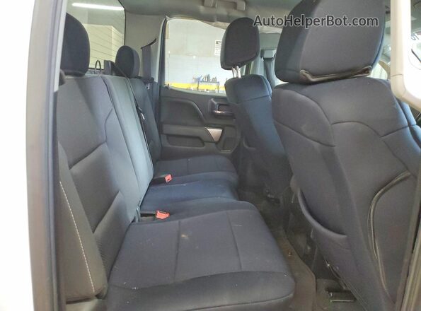 2GCVKPEC8K1129171 2019 CHEVROLET SILVERADO White უკანა სავარძლების ხედი