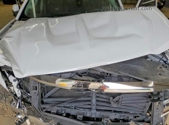 2GCVKPEC8K1129171 2019 CHEVROLET SILVERADO White უკანა სალონის ხედი