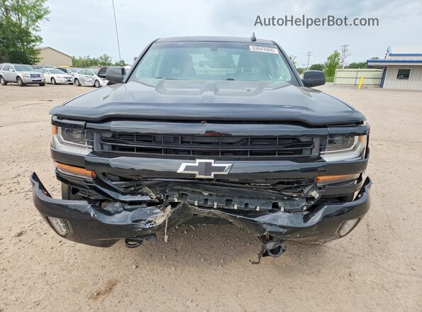 2GCVKPECXK1164780 2019 CHEVROLET SILVERADO Black Widok z przodu
