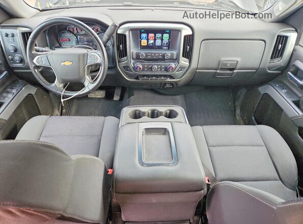 2GCVKPECXK1164780 2019 CHEVROLET SILVERADO Black Widok deski rozdzielczej
