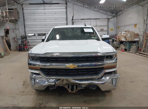 2GCVKPECXK1210527 2019 CHEVROLET SILVERADO White Вид щитка приладів