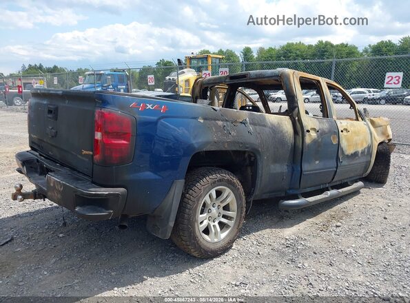2GCVKREC8J1111456 2018 CHEVROLET SILVERADO Blue Задня права чверть