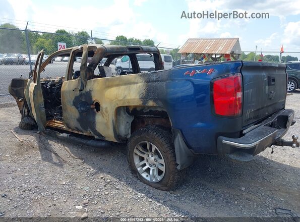 2GCVKREC8J1111456 2018 CHEVROLET SILVERADO Blue Задня ліва чверть