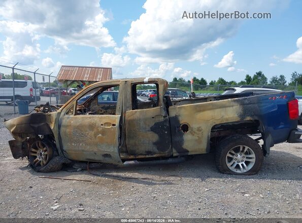 2GCVKREC8J1111456 2018 CHEVROLET SILVERADO Blue Панорамний вид салону 360°