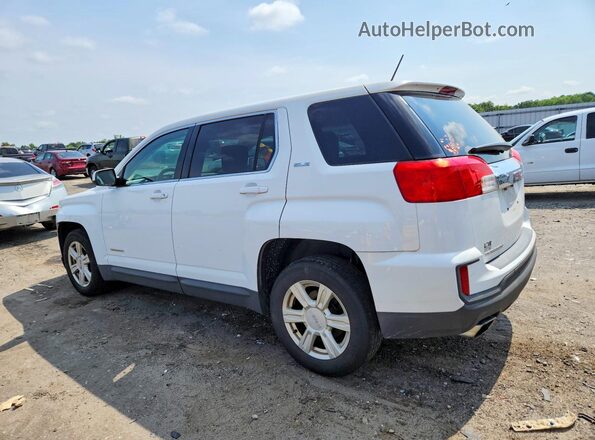 2GKALMEK0G6193656 2016 GMC TERRAIN White Задня ліва чверть