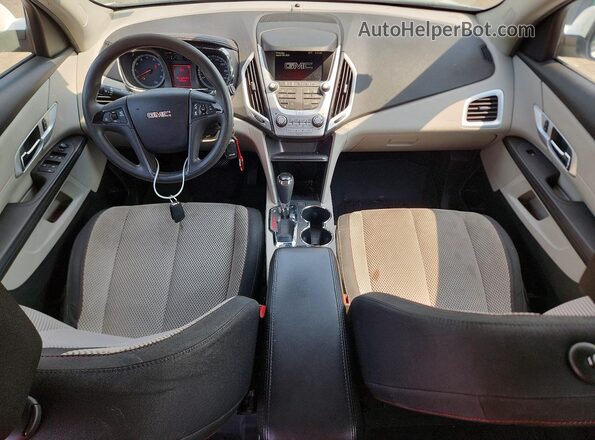 2GKALMEK0G6193656 2016 GMC TERRAIN White Вид панелі приладів