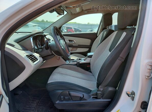 2GKALMEK0G6193656 2016 GMC TERRAIN White Вид салону спереду