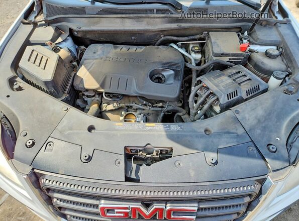 2GKALMEK0G6193656 2016 GMC TERRAIN White Вид підкапотного простору