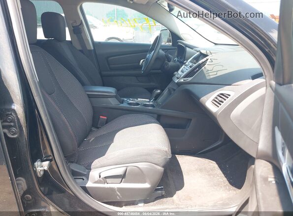 2GKALMEK0G6283843 2016 GMC TERRAIN Black წინა სალონის ხედი