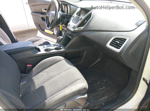 2GKALMEK0H6162201 2017 GMC TERRAIN White Vista interior delantera