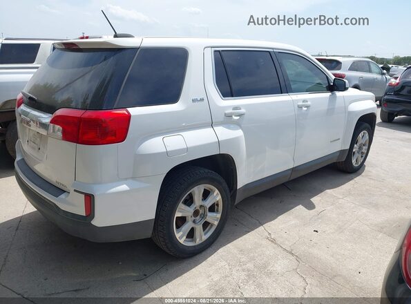 2GKALMEK0H6162201 2017 GMC TERRAIN White Trasero derecho