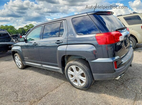 2GKALMEK0H6299767 2017 GMC TERRAIN Серый Задняя правая четверть