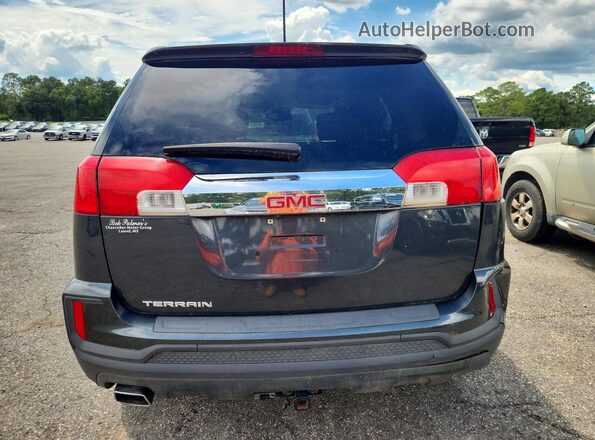 2GKALMEK0H6299767 2017 GMC TERRAIN Серый Вид салона спереди