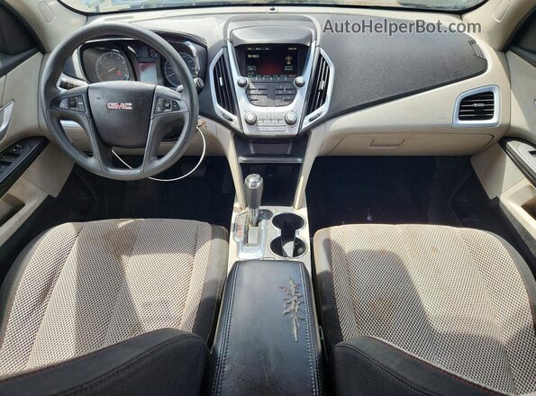 2GKALMEK0H6299767 2017 GMC TERRAIN Серый Вид щитка приборов