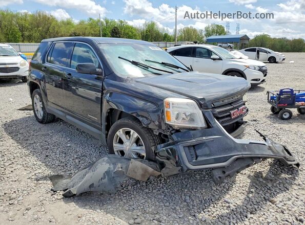 2GKALMEK0H6339989 2017 GMC TERRAIN Black Առջևի աջ