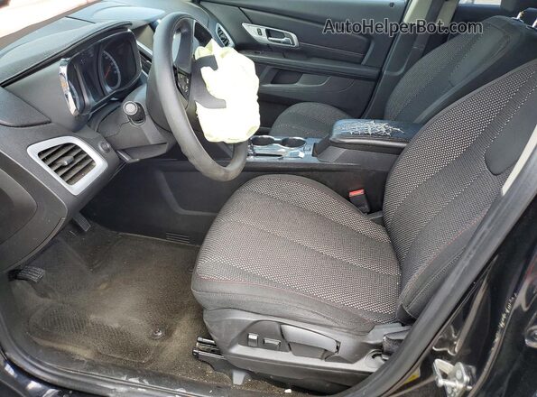 2GKALMEK0H6339989 2017 GMC TERRAIN Black Սալոնի դիմացի տեսք