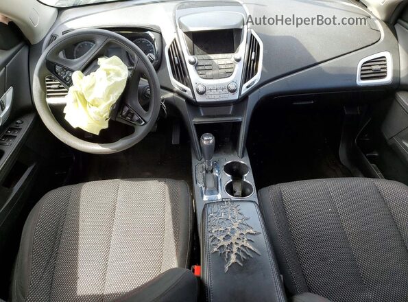 2GKALMEK0H6339989 2017 GMC TERRAIN Black Առջևի վահանակի տեսք