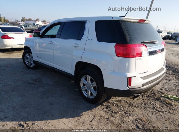 2GKALMEK1G6139847 2016 GMC TERRAIN White Tył lewy