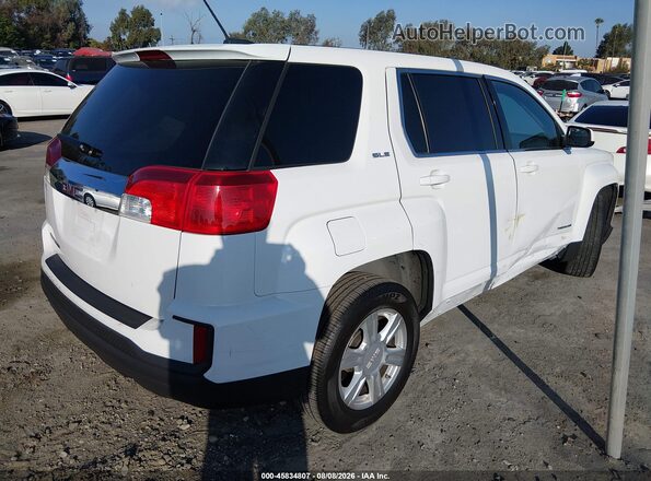 2GKALMEK1G6139847 2016 GMC TERRAIN White Tył prawy