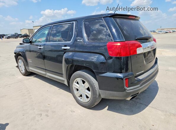 2GKALMEK1G6307244 2016 GMC TERRAIN Black Задня ліва чверть